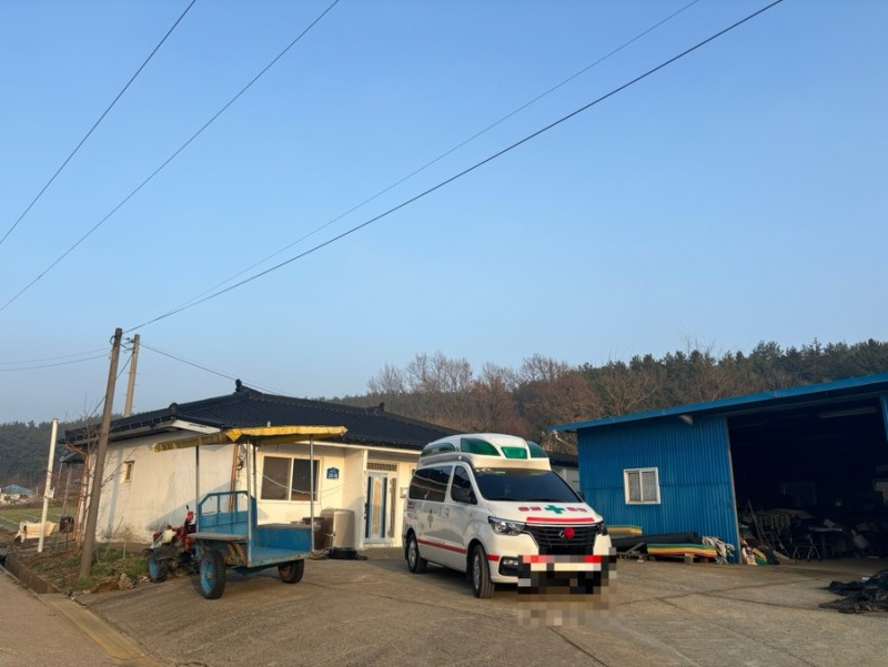 경기도 재활병원 입원 , 충청남도 태안 자택 퇴원 환자이송 