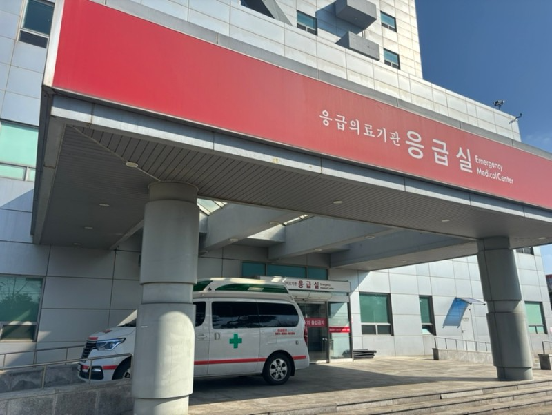 서산중앙병원으로 뇌출혈 환자이송