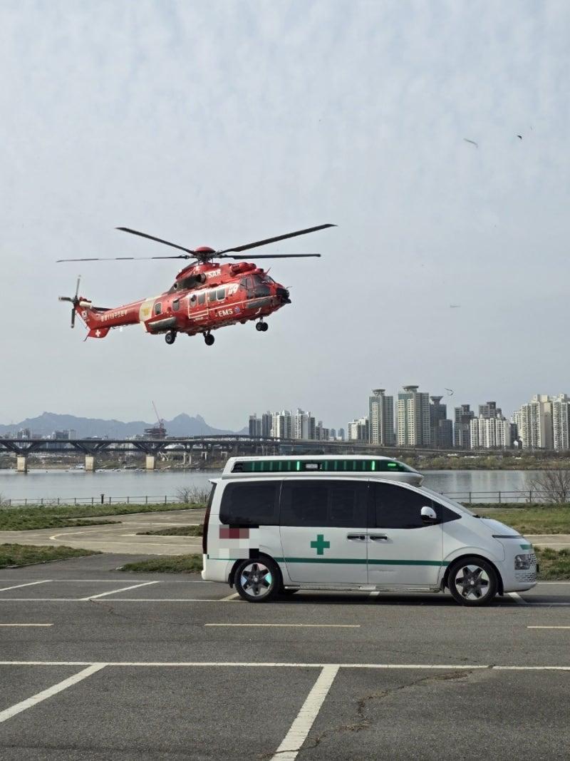  장기이식이송(협력업체 대한911구조대)