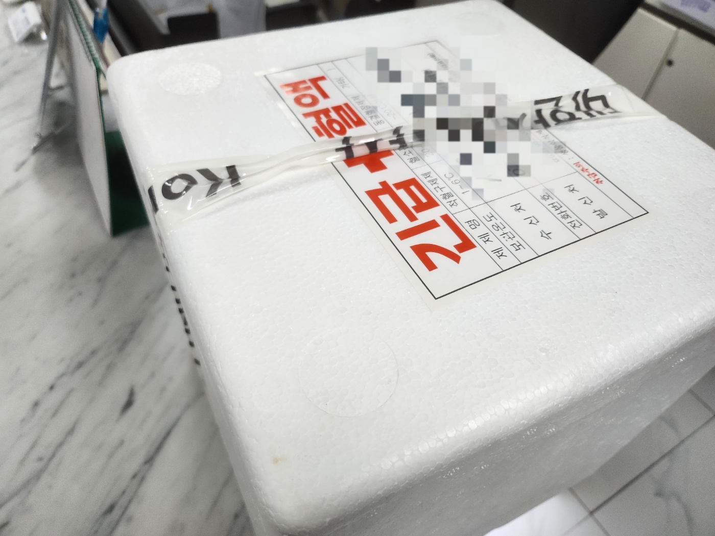 동부혈액원 혈액이송