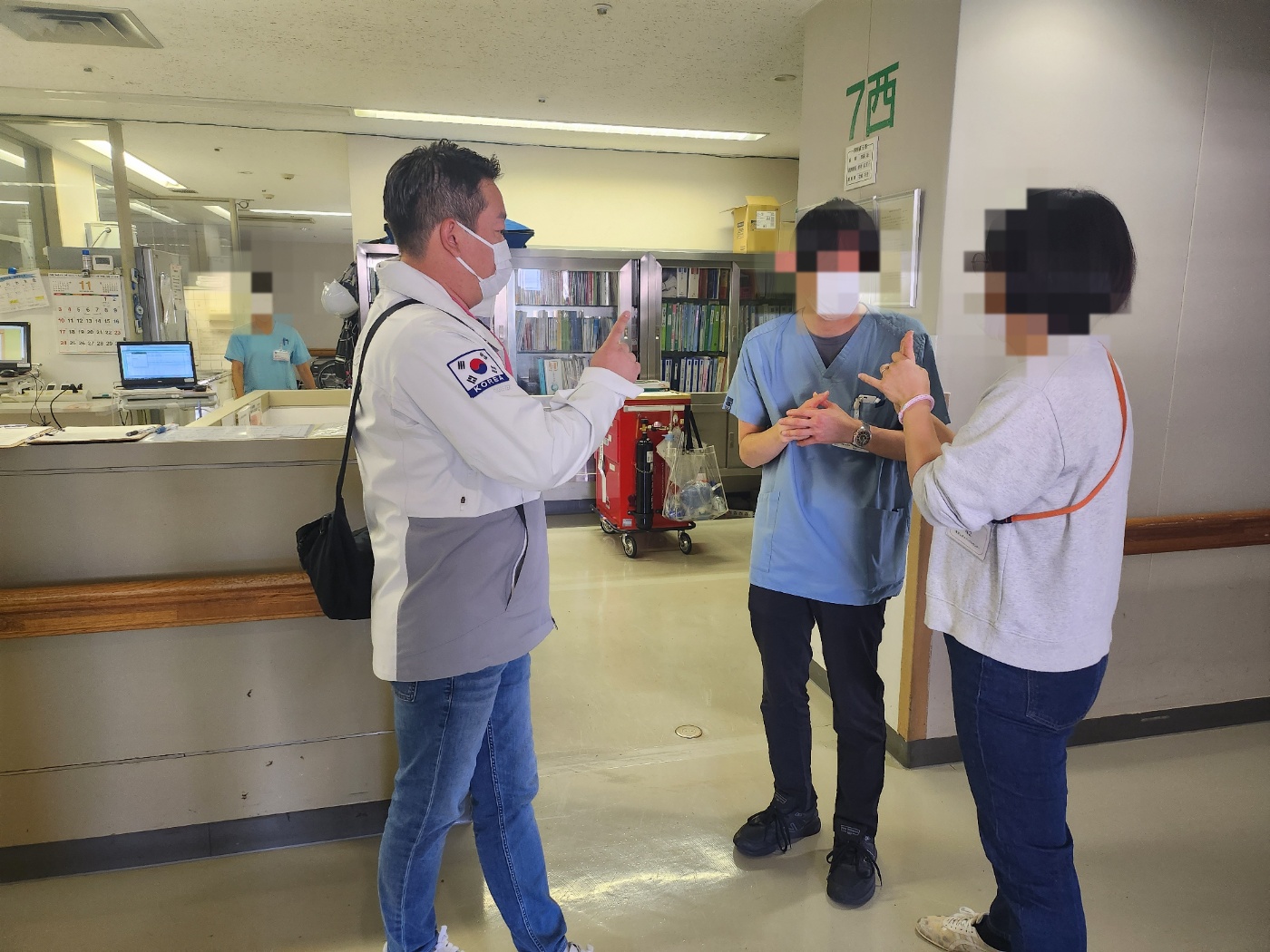 신부전. 심부전 여성환자 이송사례 (일본신주쿠 > 흑석중앙대병원)