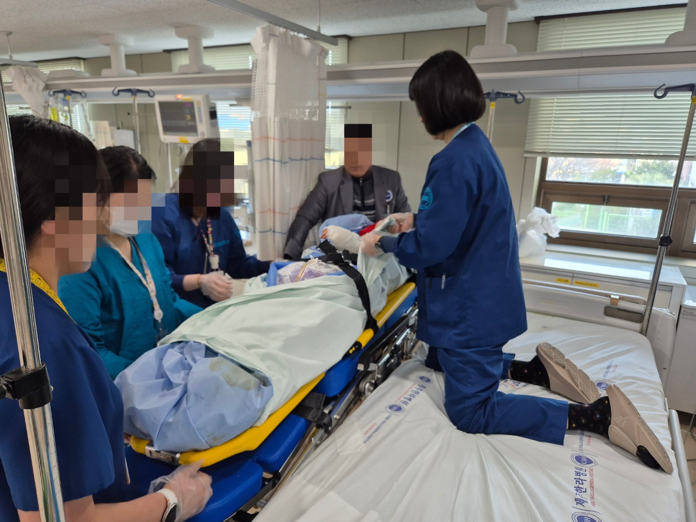 40대여성분 교통사고로 다발성골절되어 이송한 사례(제주한라병원 > 구로고대병원) 